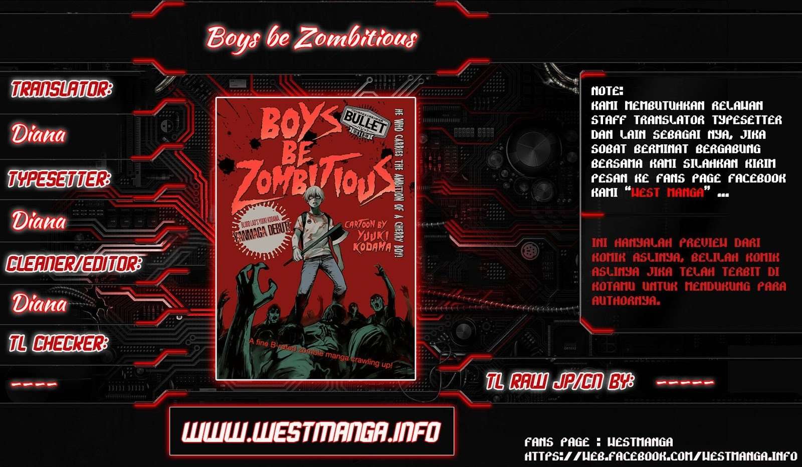 Boys be Zombitious Chapter 0 – halaman 3