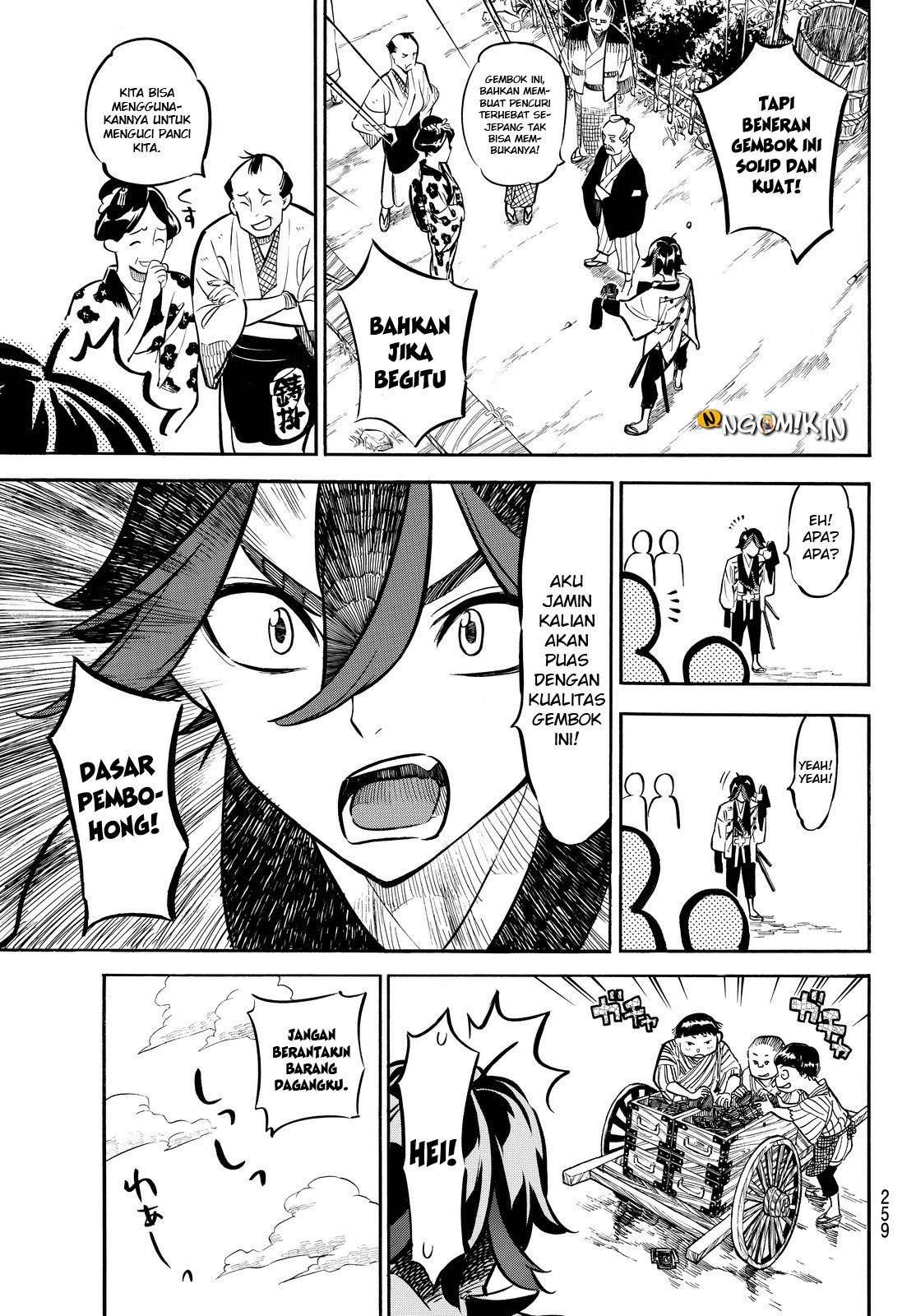 Mononote: Edo Shinobi Kagyou Chapter 10 – halaman 12