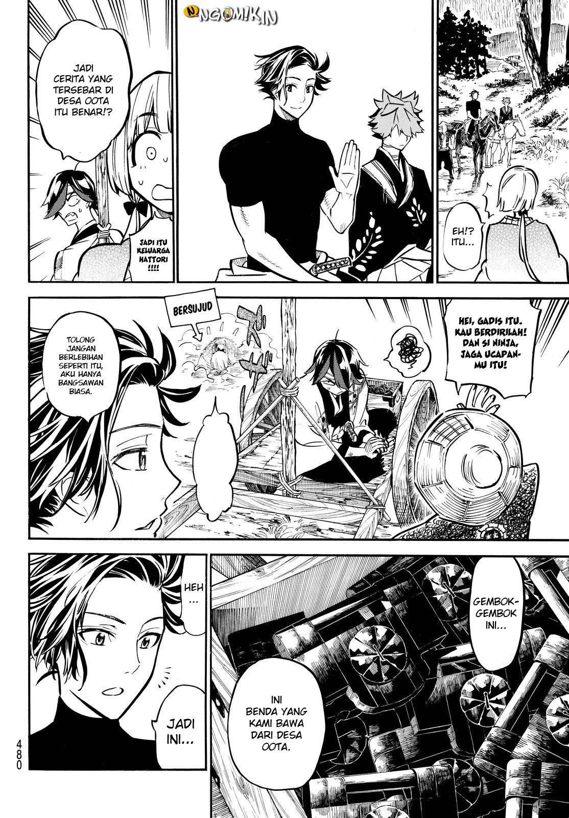 Mononote: Edo Shinobi Kagyou Chapter 19 – halaman 12
