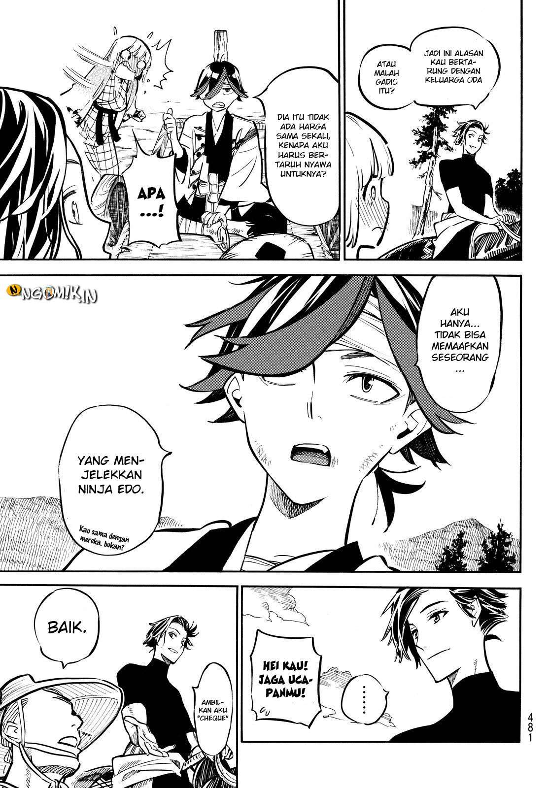 Mononote: Edo Shinobi Kagyou Chapter 19 – halaman 13