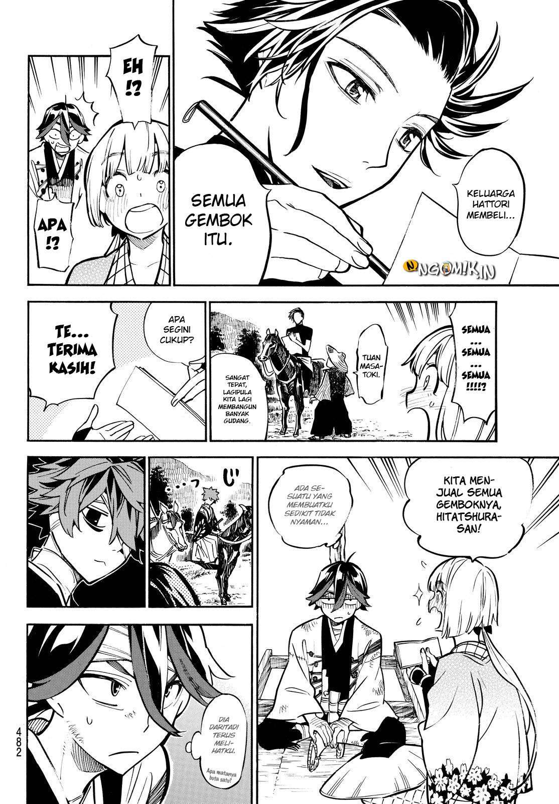 Mononote: Edo Shinobi Kagyou Chapter 19 – halaman 14