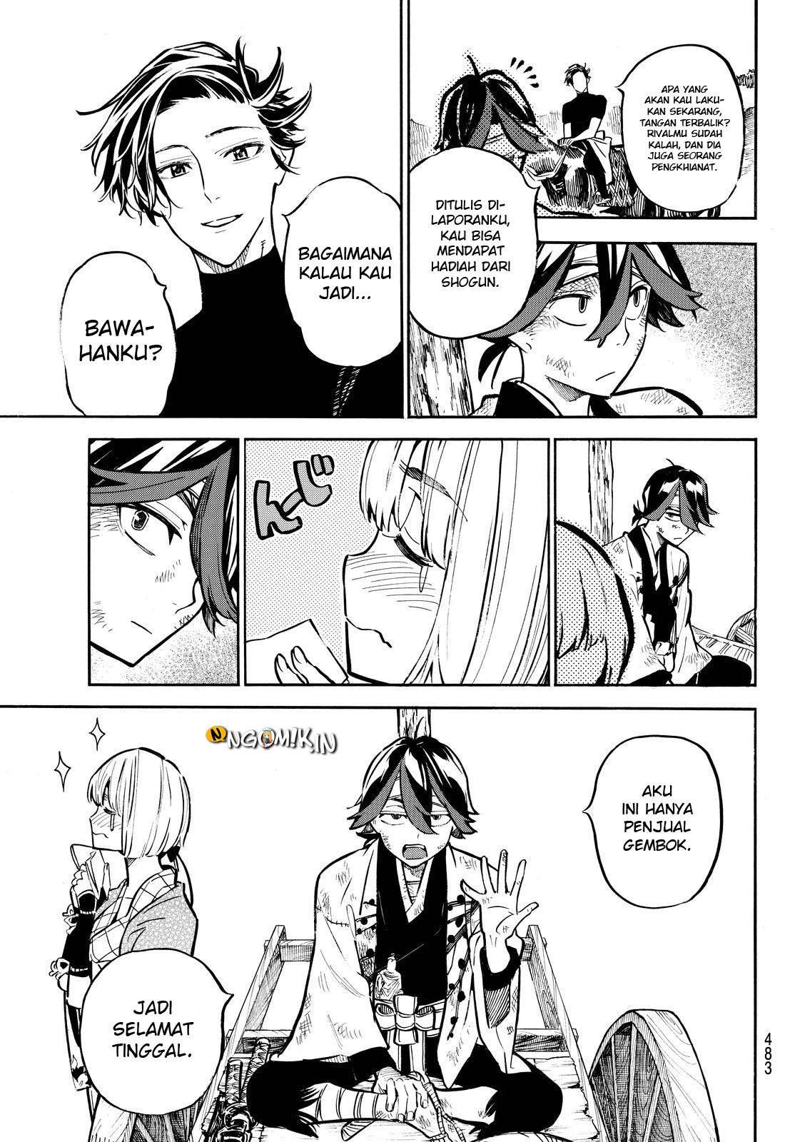 Mononote: Edo Shinobi Kagyou Chapter 19 – halaman 15