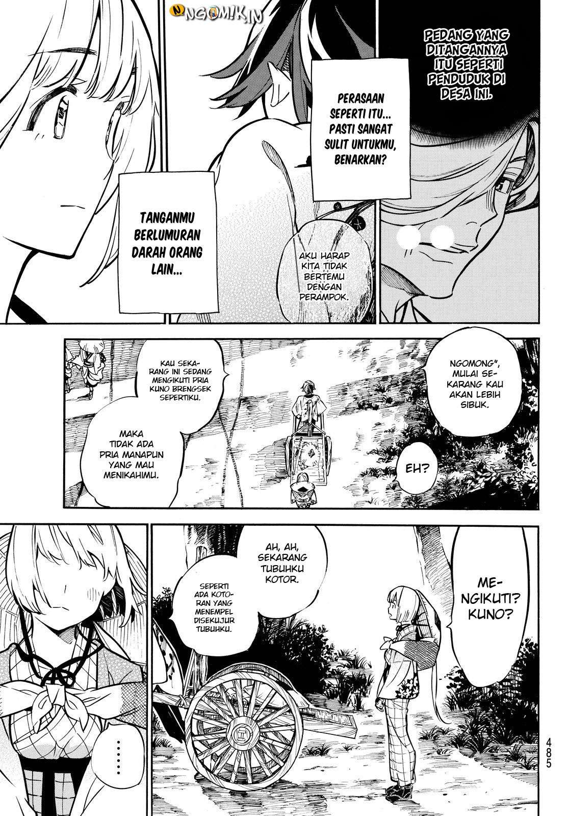 Mononote: Edo Shinobi Kagyou Chapter 19 – halaman 17