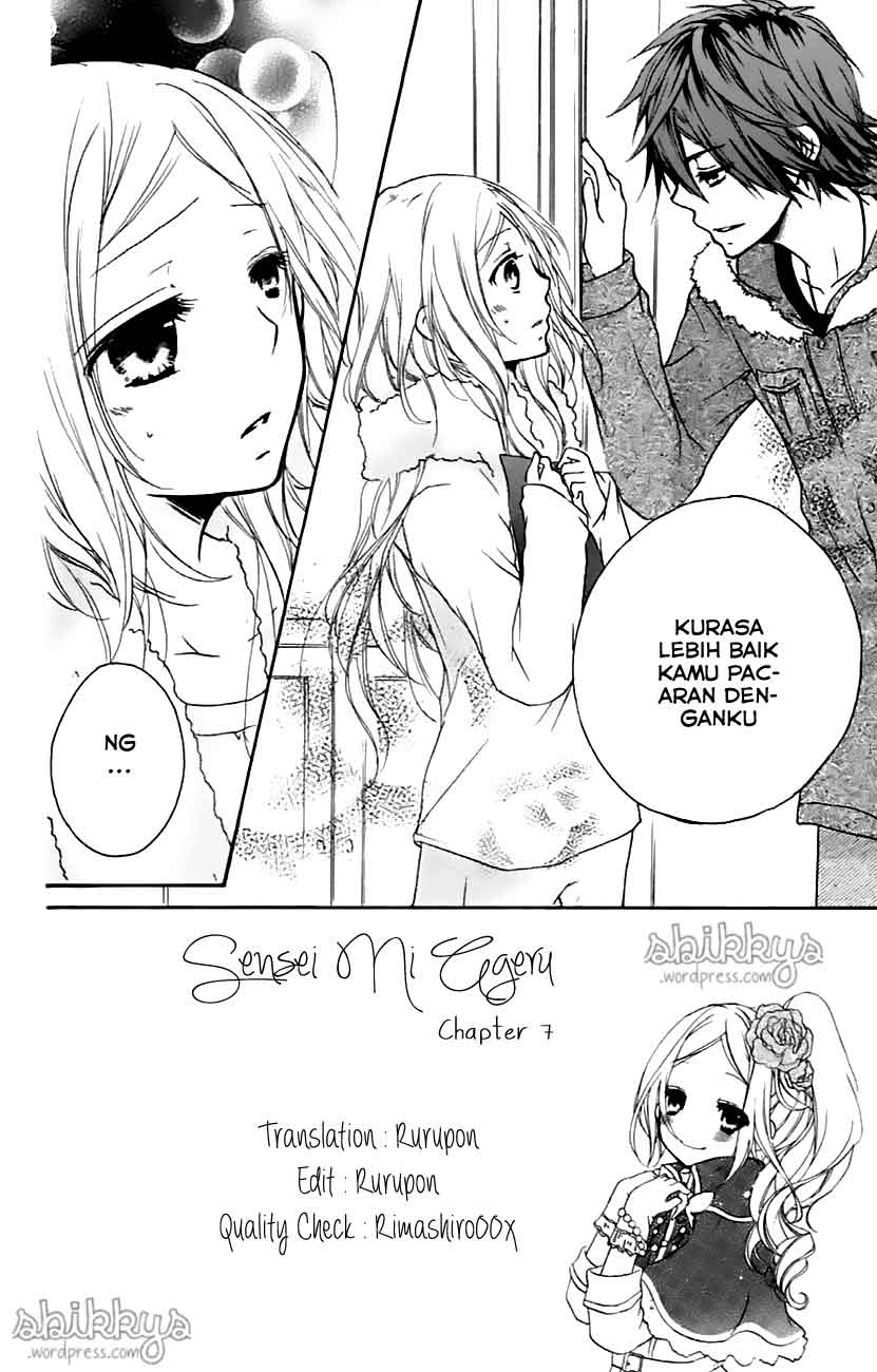 Sensei ni, Ageru. Chapter 7 – halaman 2