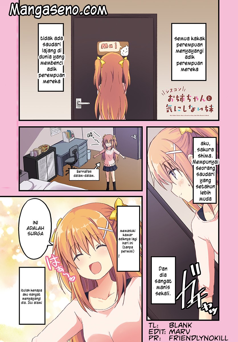 Siscon Onee-chan to Ki ni shinai Imouto Chapter 1 – halaman 4
