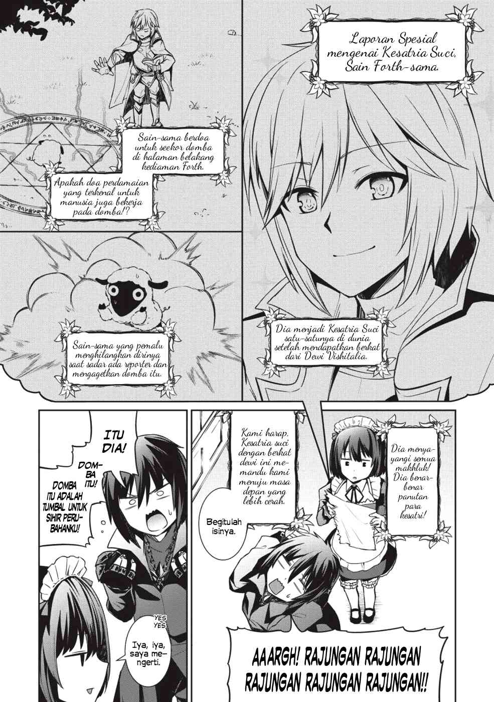 The Holy Knight's Dark Road Chapter 1 – halaman 13