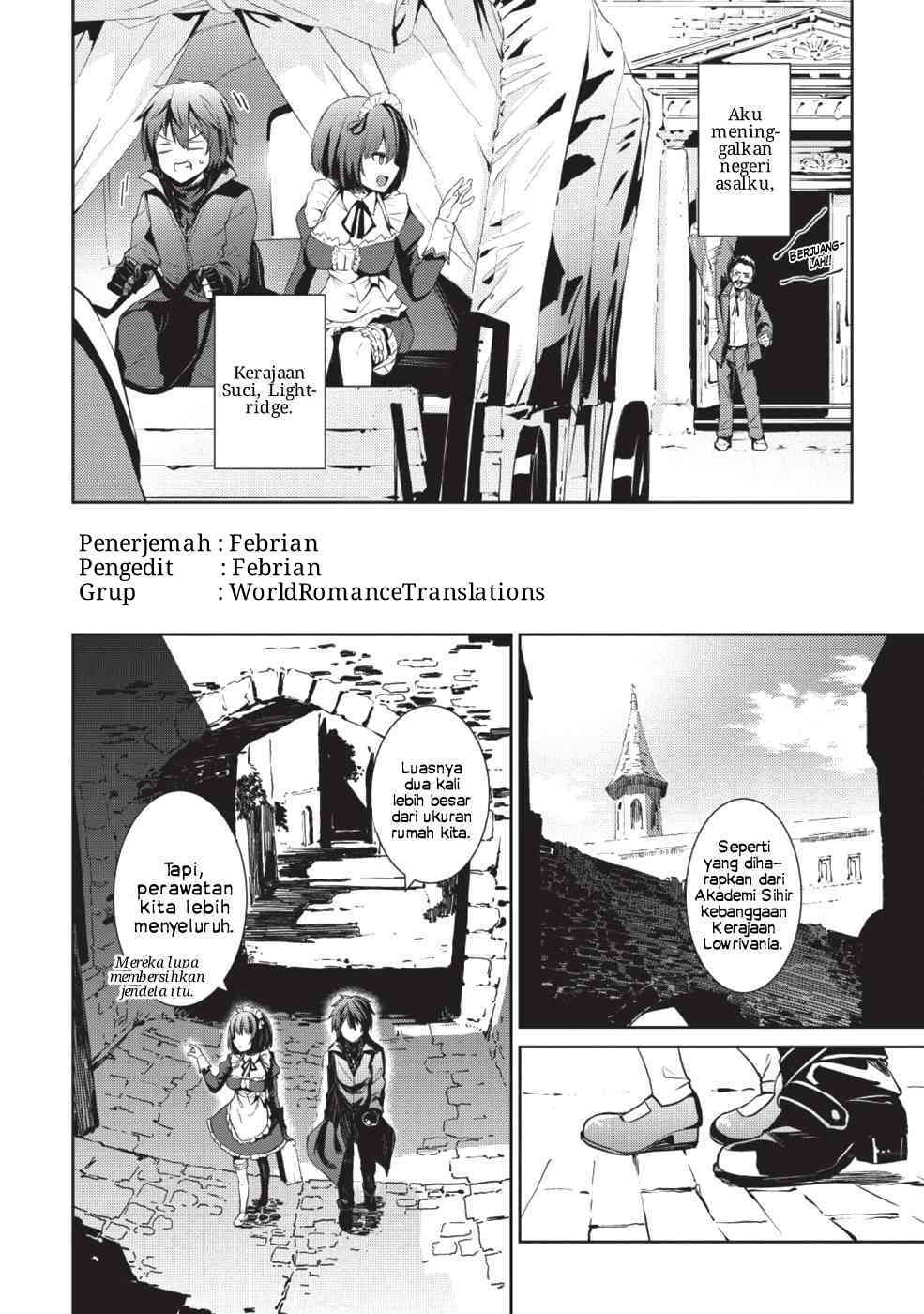 The Holy Knight's Dark Road Chapter 1 – halaman 17