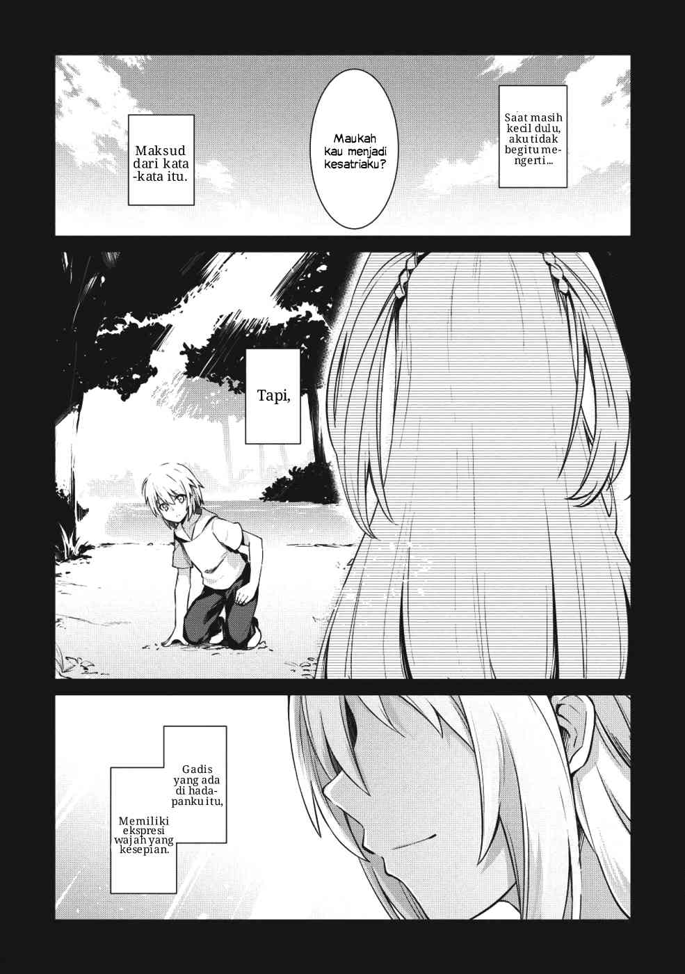 The Holy Knight's Dark Road Chapter 1 – halaman 2