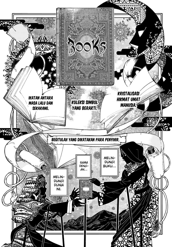 Toshokan no Daimajutsushi Chapter 1 – halaman 1