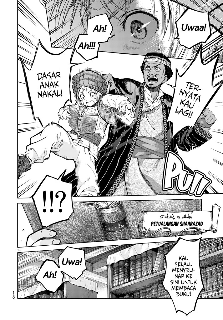 Toshokan no Daimajutsushi Chapter 1 – halaman 11
