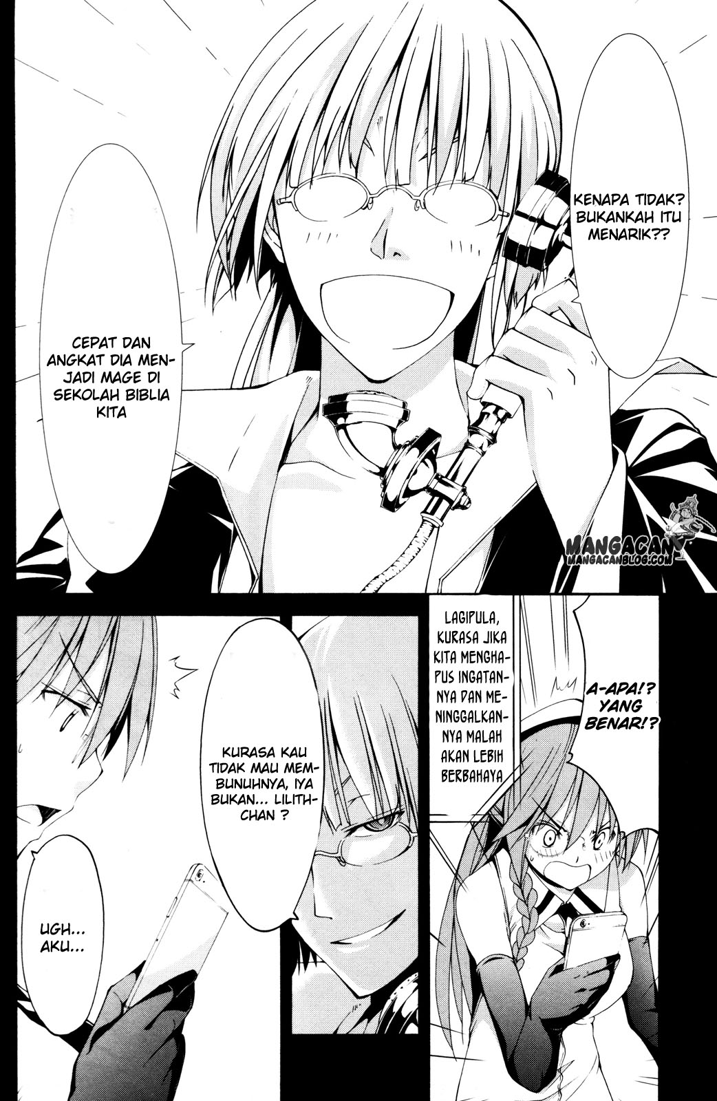 Trinity Seven Specials Chapter 1 – halaman 14